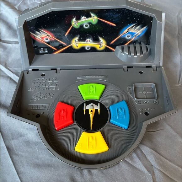 Star Wars Episode I SIMON Head to Head Space Battle Game 1999 Tested & Working - Picture 5 of 6